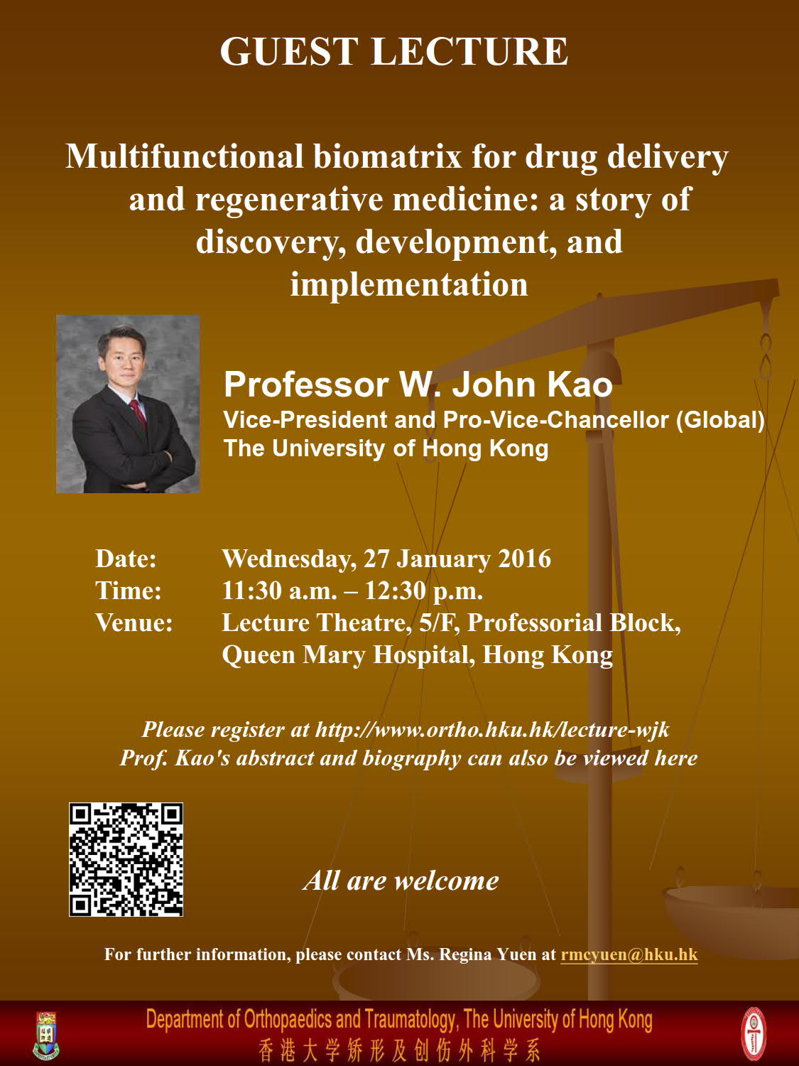 Multifunctional biomatrix for drug delivery and regenerative medicine