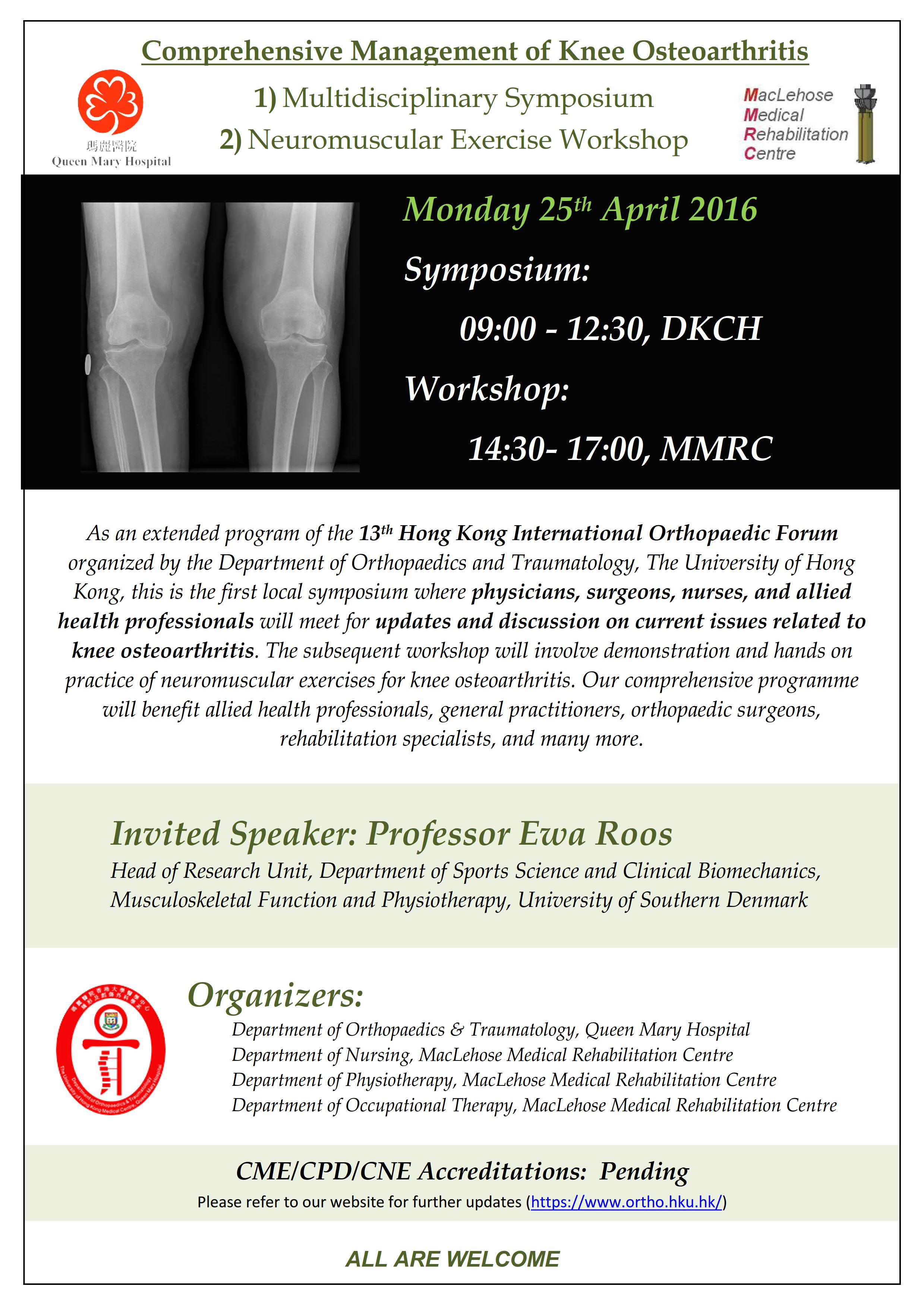 Comprehensive Management of Knee Osteoarthritis