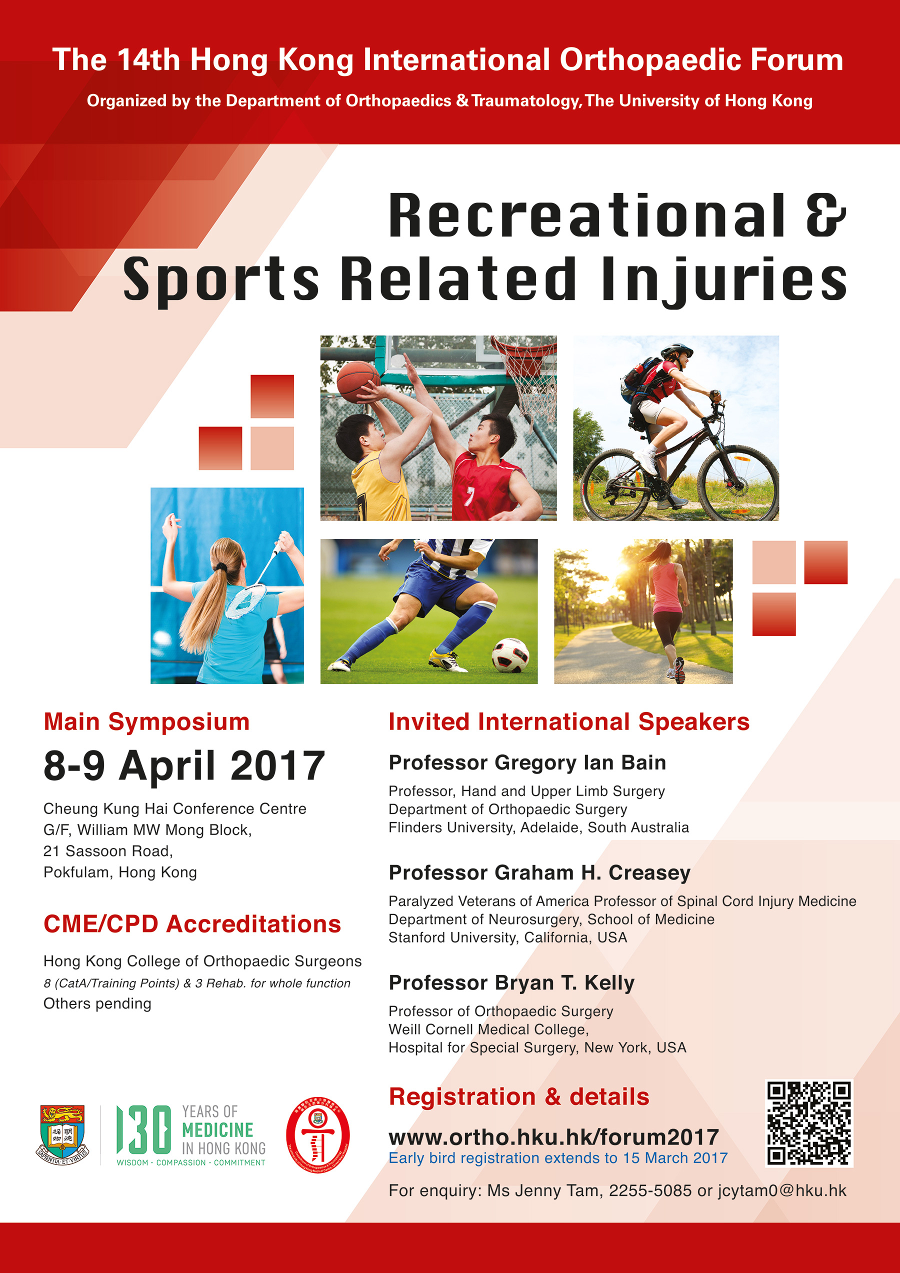 The 14th Hong Kong International Orthopaedic Forum