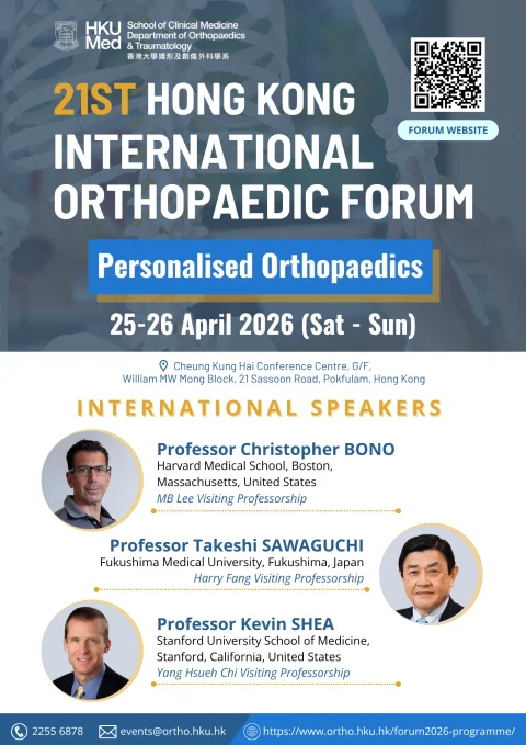 21st Hong Kong International Orthopaedic Forum