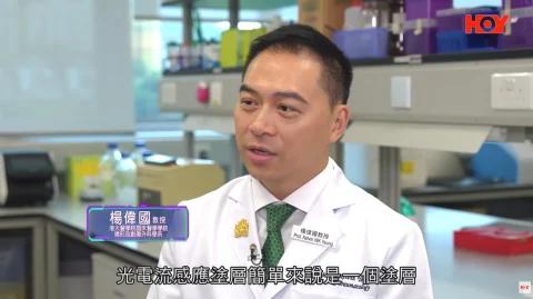 《 健康關注組 》首創光電流感應塗層