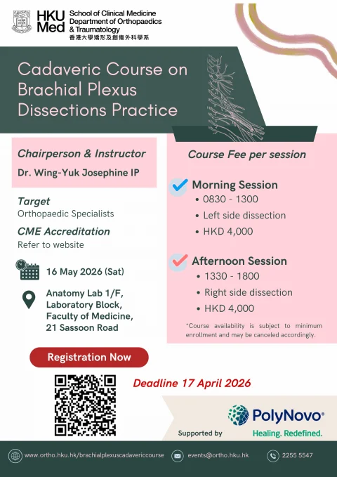 Cadaveric Course on Brachial Plexus Dissections Practice