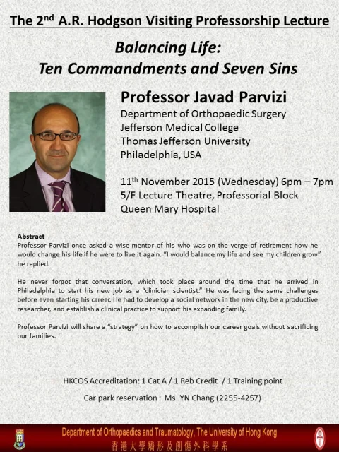 The 2nd A.R. Hodgson Visiting Professorship Lecture
