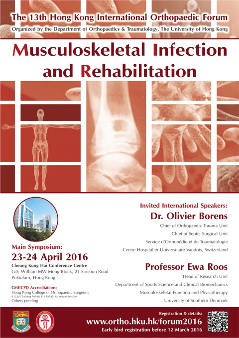 The 13th Hong Kong International Orthopaedic Forum