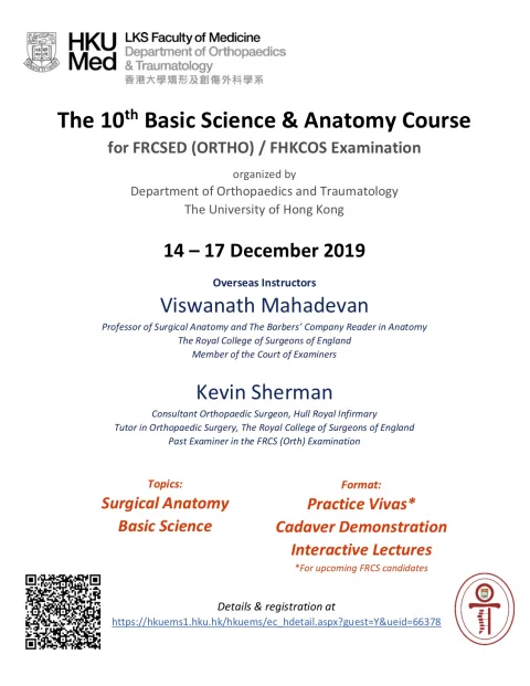 10th Basic Science & Anatomy Course
