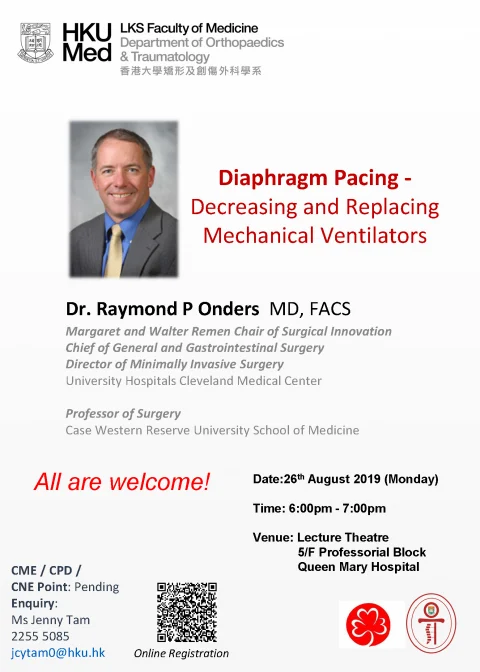 Evening Lecture – Diaphragm Pacing – Decreasing and Replacing Mechanical Ventilators