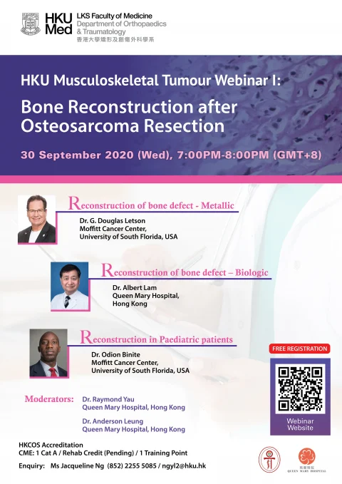 HKU Musculoskeletal Tumour Webinar I