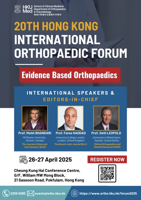 20th Hong Kong International Orthopaedic Forum
